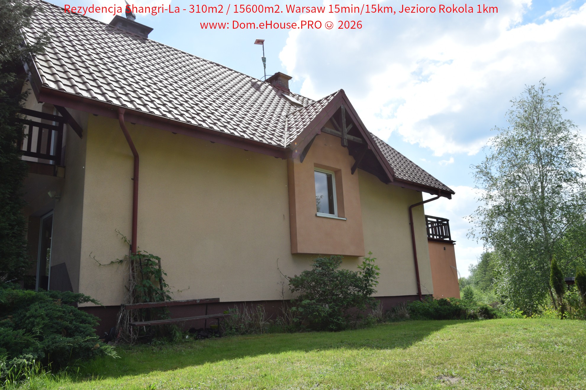 Widok Domu od strony północny-wschód
