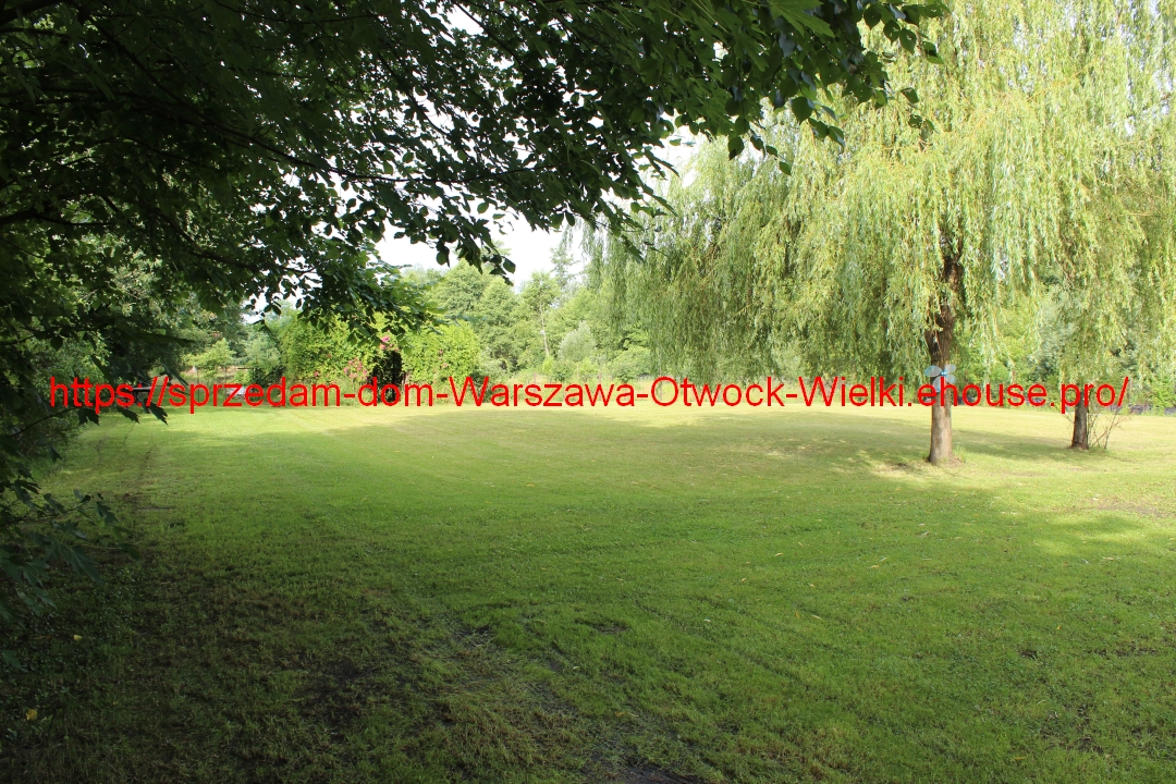 sprzedam dom warszawa, k. Otwock Wielki, Jezioro Rokola, gm. Karczew  (32km) na zjawiskowej działce w otulinie NATURA-2000, na skarpie, z urządzonym ogrodem 16 letnim