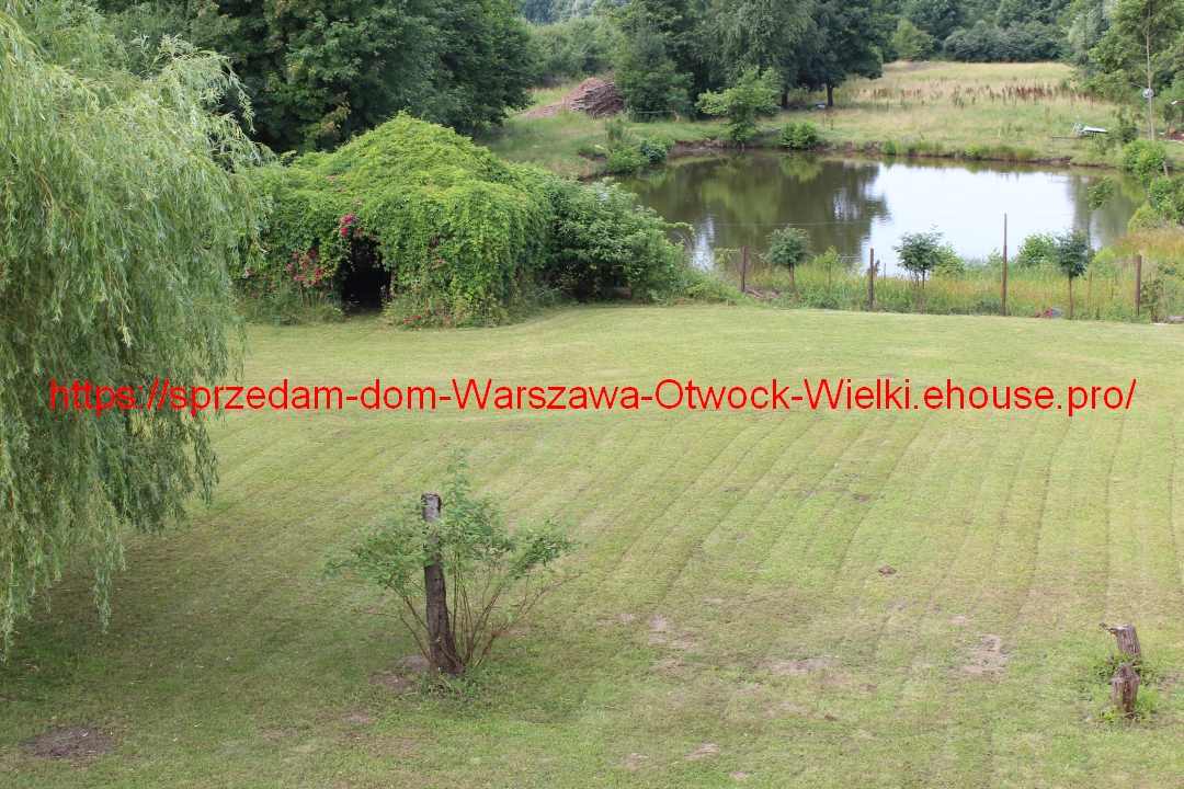 дом на продаж Варшава, каля Атвоцк Велькі, возера Ракола, гміна Карчаў (32 км) на фенаменальным участку ў буфернай зоне NATURA-2000, на схіле, з 16-гадовым ландшафтным садам